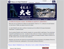 Tablet Screenshot of french.daishichi.com